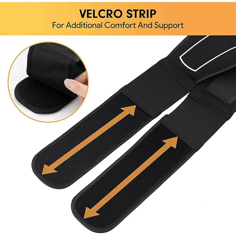 Abdominal Toning Belt, Electronic Muscle Stimulator, Portable AB Stimulator, Toner Home & Office Slimming Massager.