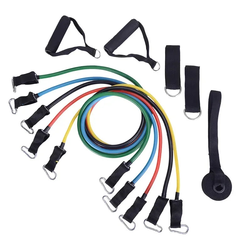 11-Piece Set Fitness Resistance Bands